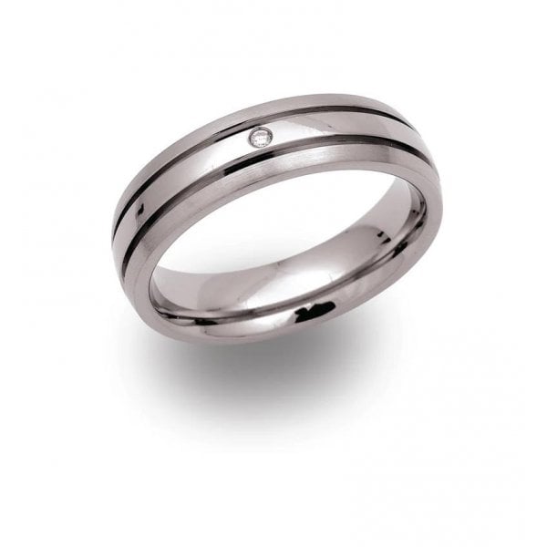 Gents Titanium Ring 6mm SIZE 66