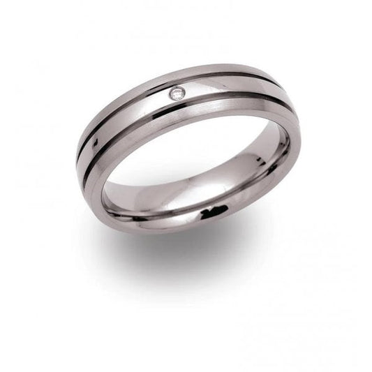 Gents Titanium Ring 6mm SIZE 66