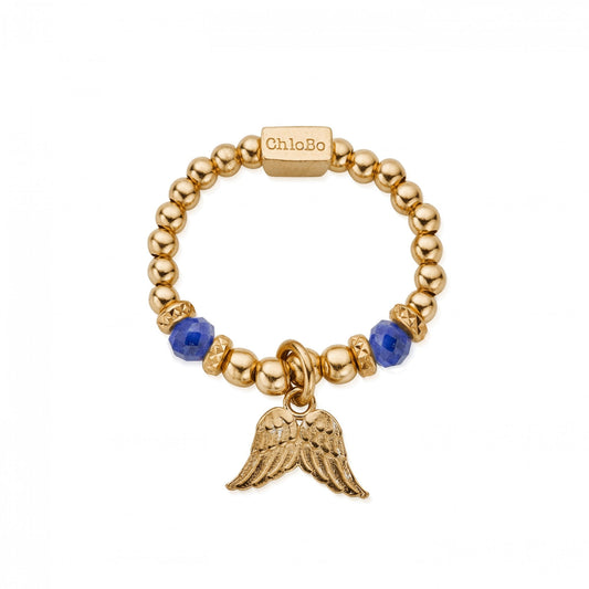 Gold Guidance Sodalite Ring MEDIUM