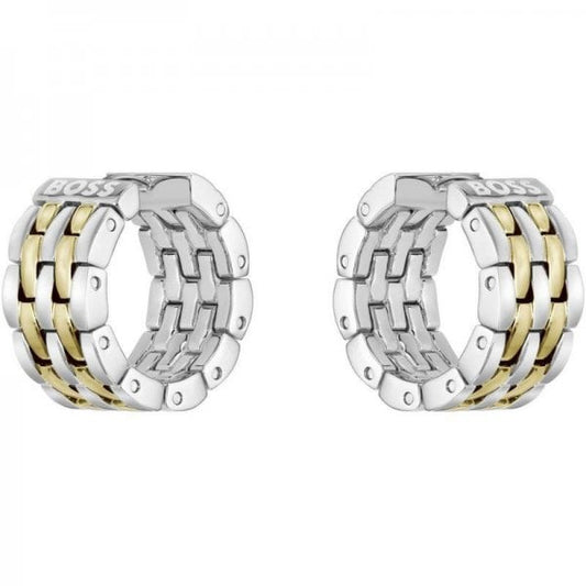 Ladies Isla Two Tone Earrings