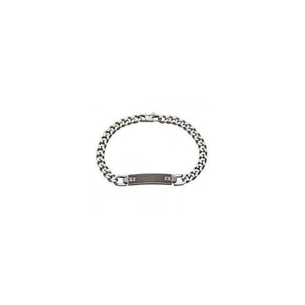 Stainless Steel Mens Bracelet 21cm