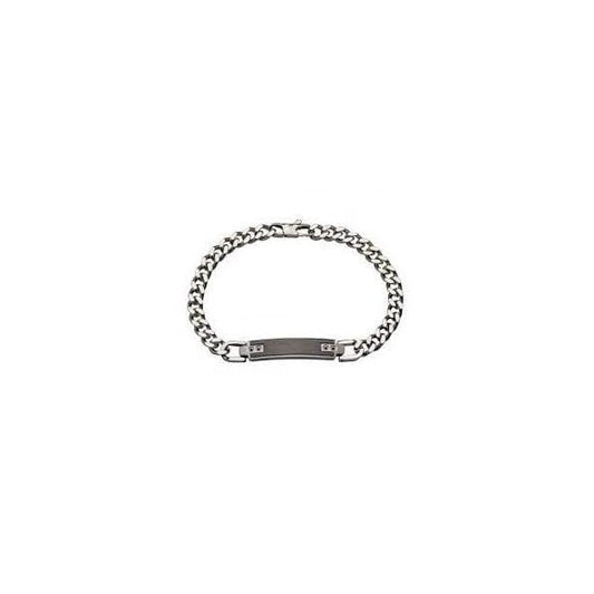 Stainless Steel Mens Bracelet 21cm