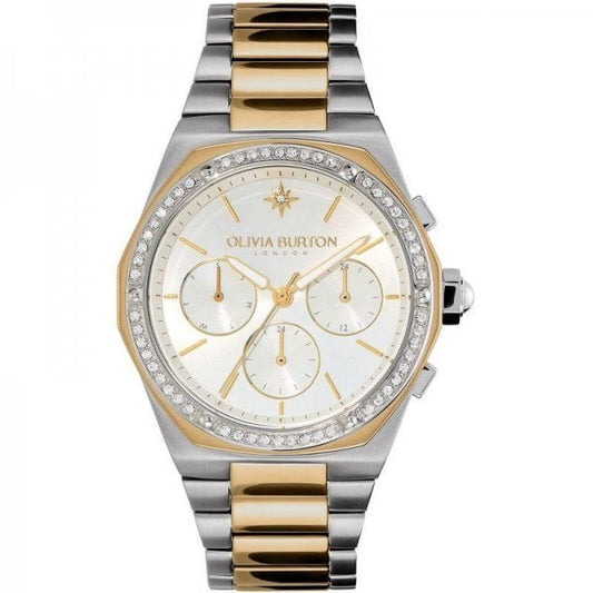 Ladies 38mm Hexa Multifuction Two Tone Watch