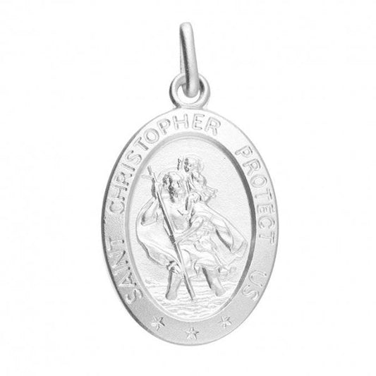 STERLING SILVER ST CHRISTOPHER