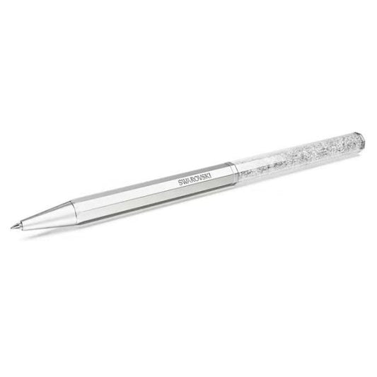 Crystalline ballpoint pen, White, White lacquered