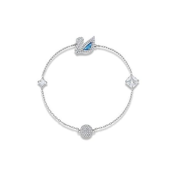 Crystal Blues Swan Female Bracelet