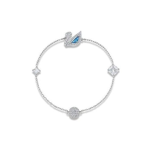 Crystal Blues Swan Female Bracelet