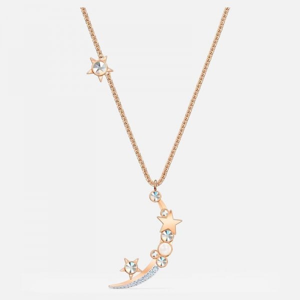 STARRY NIGHT:NECKLACE MOON DMUL/ROS