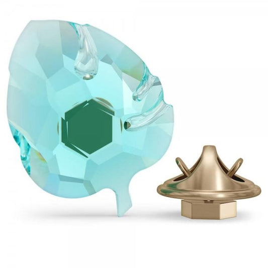 Jungle Beats Leaf Magnet, Blue, Small