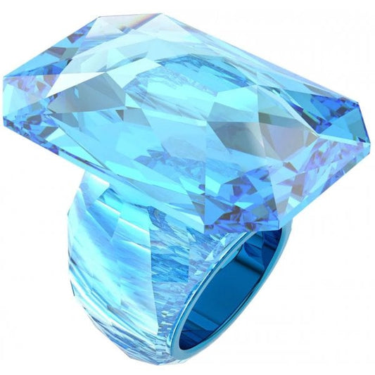Lucent cocktail ring, Oversized crystal, S55