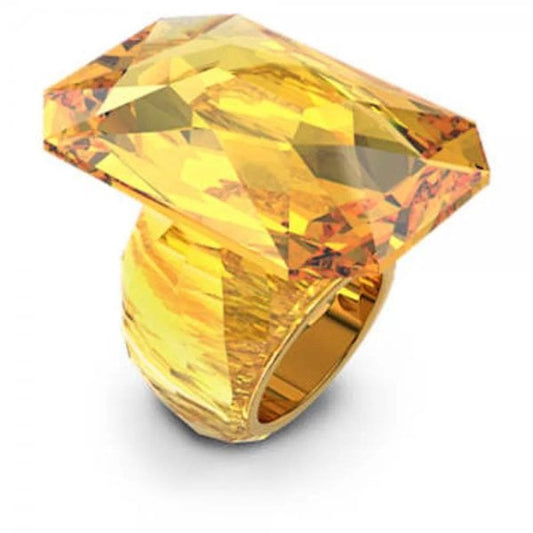 Lucent cocktail ring, Oversized crystal, S55