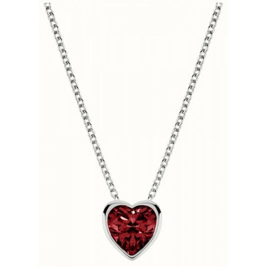 Red Heart Pendant Necklace