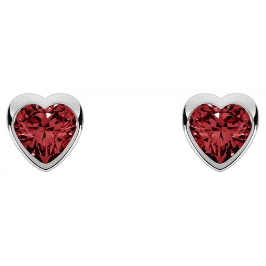 Red Heart Earrings