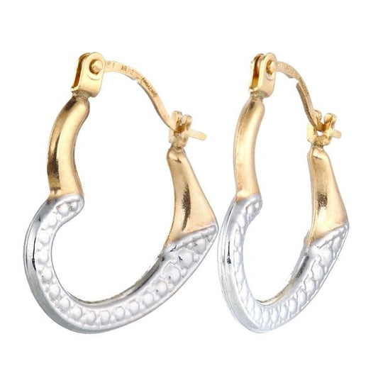 Yellow & White Gold Earrings