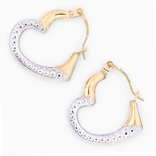 Yellow & White Gold Earrings