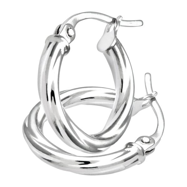 White Gold Earrings