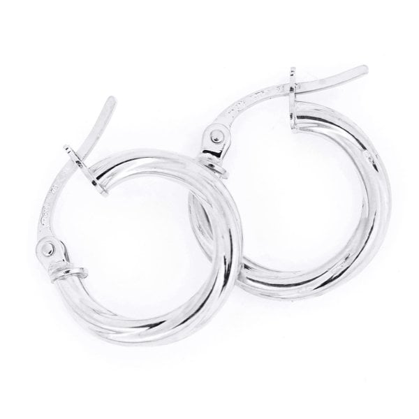 White Gold Earrings