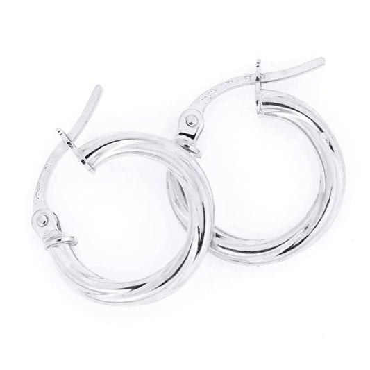 White Gold Earrings