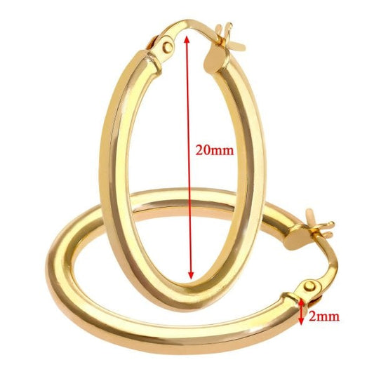 Yellow Gold Earrings