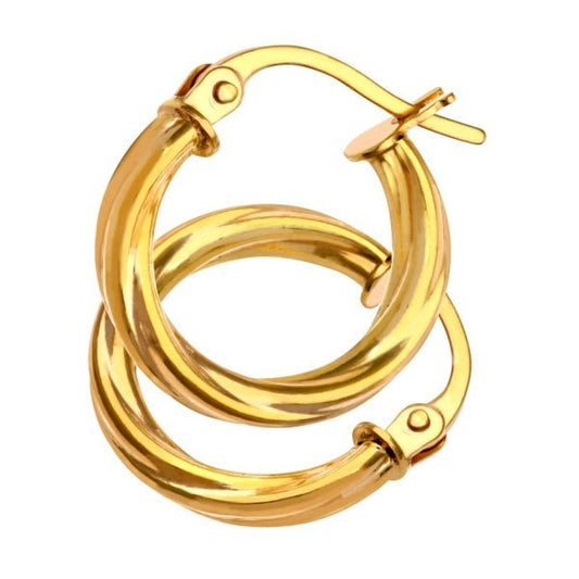 Yellow Gold Earrings