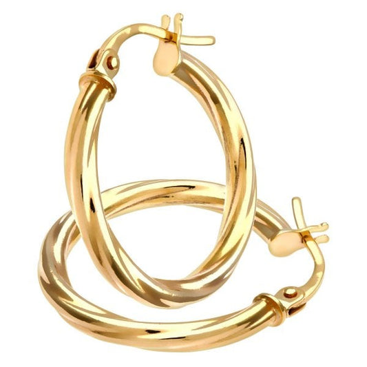 Yellow Gold Earrings