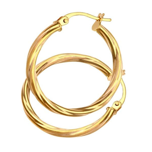 Yellow Gold Earrings