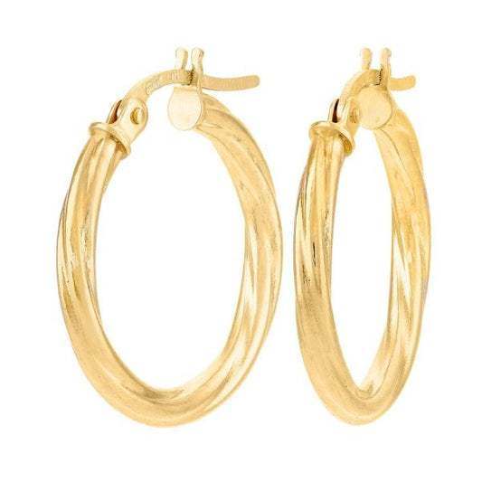 Yellow Gold Earrings