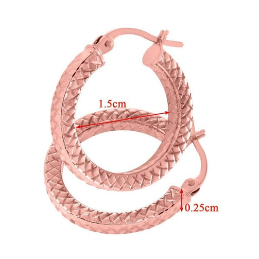 Rose Gold Earrings