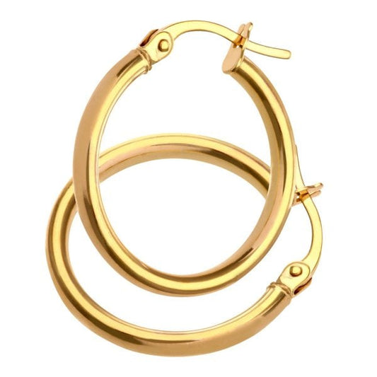Yellow Gold Earrings