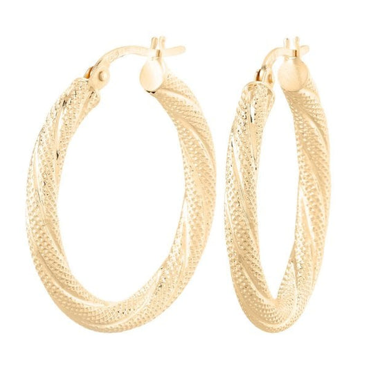 Yellow Gold Earrings