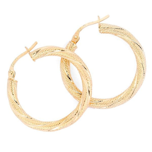 Yellow Gold Earrings