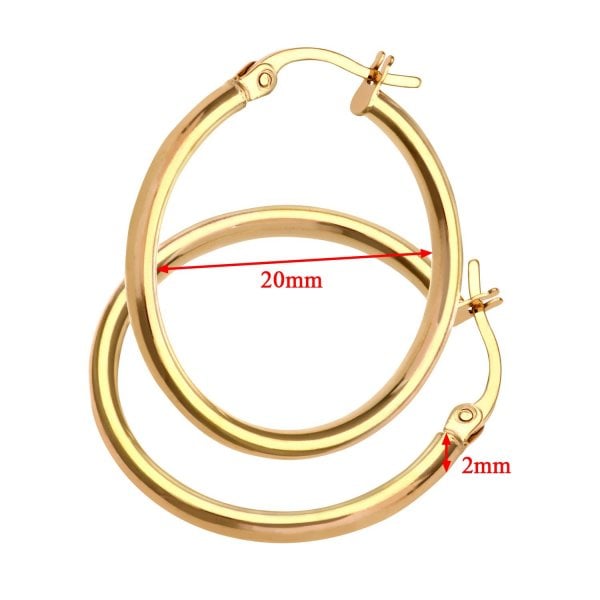 Yellow Gold Earrings