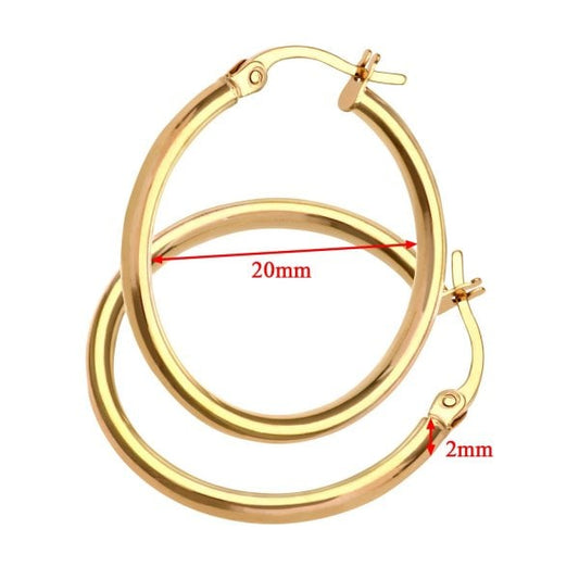 Yellow Gold Earrings