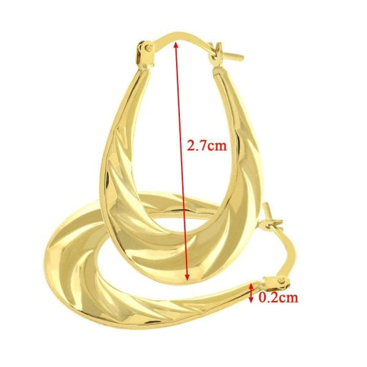 Yellow Gold Earrings