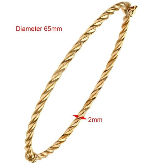 Yellow Gold Bangle