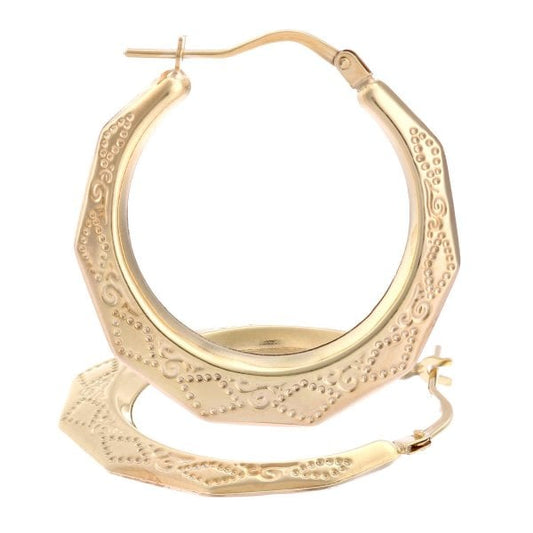 Yellow Gold Earrings