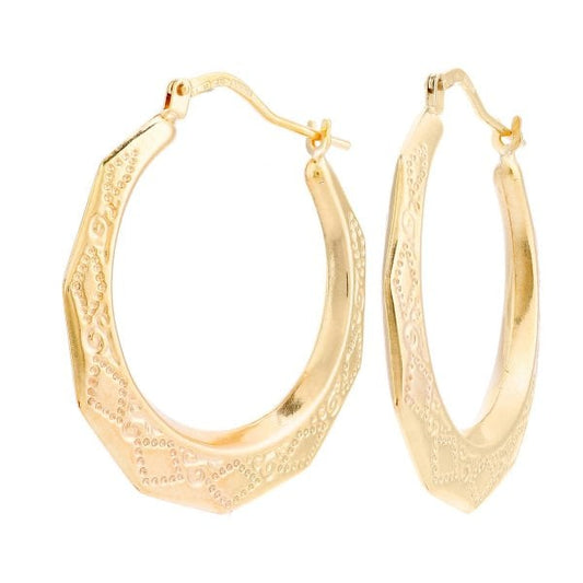 Yellow Gold Earrings