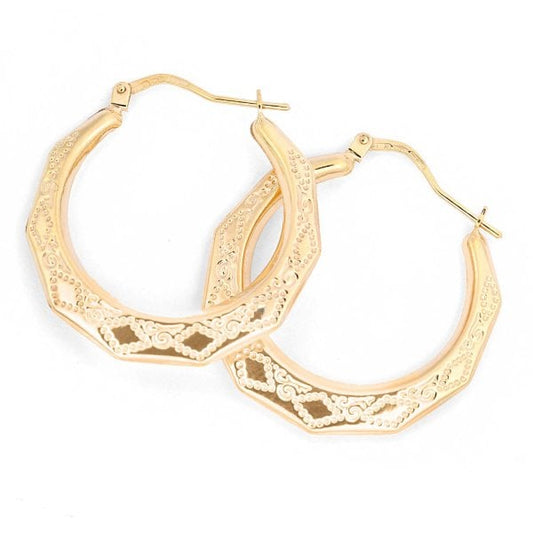 Yellow Gold Earrings