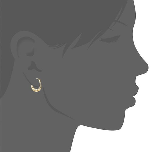 Yellow Gold Earrings