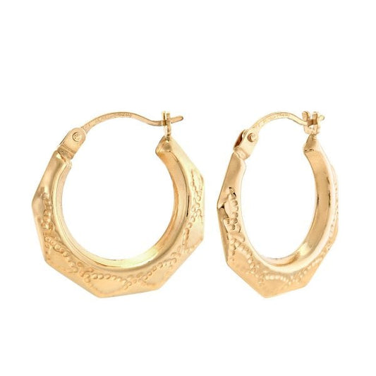 Yellow Gold Earrings
