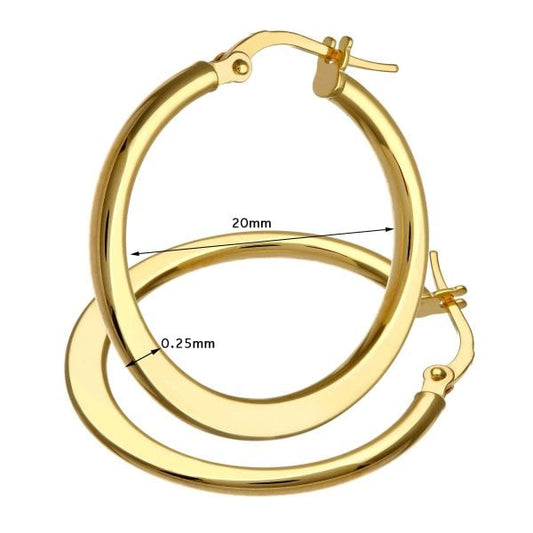 Yellow Gold Earrings