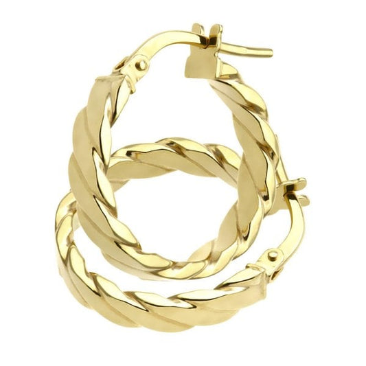 Yellow Gold Earrings