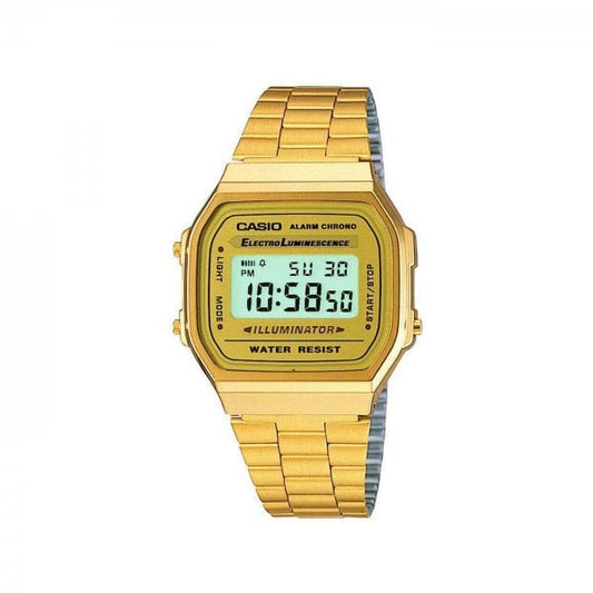 Classic Gold Plated Watch A168WG-9EF