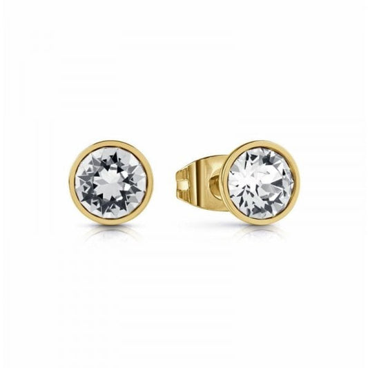 Party Crystal Gold Studs