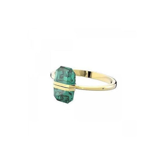Swarovski Lucent Green Gold Bangle