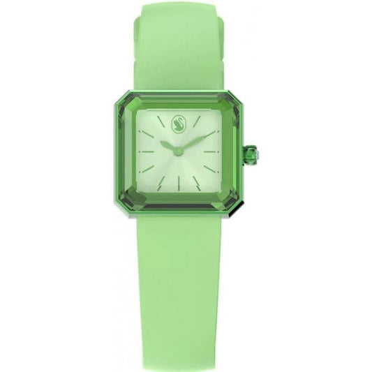 Watch, Silicone strap, Green