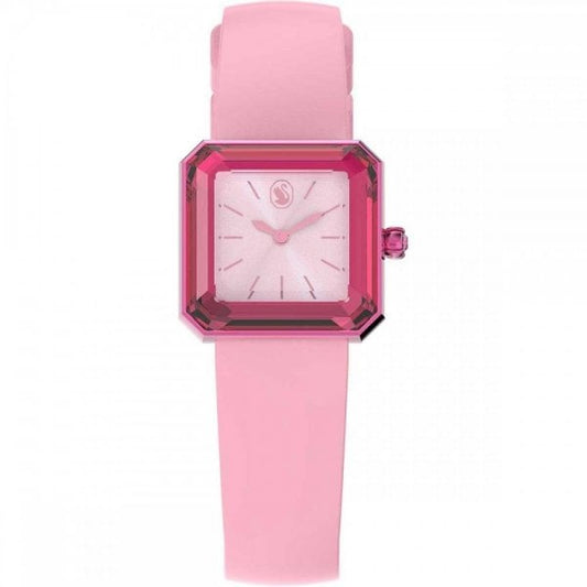 Swarovski Watch Silicone Pink