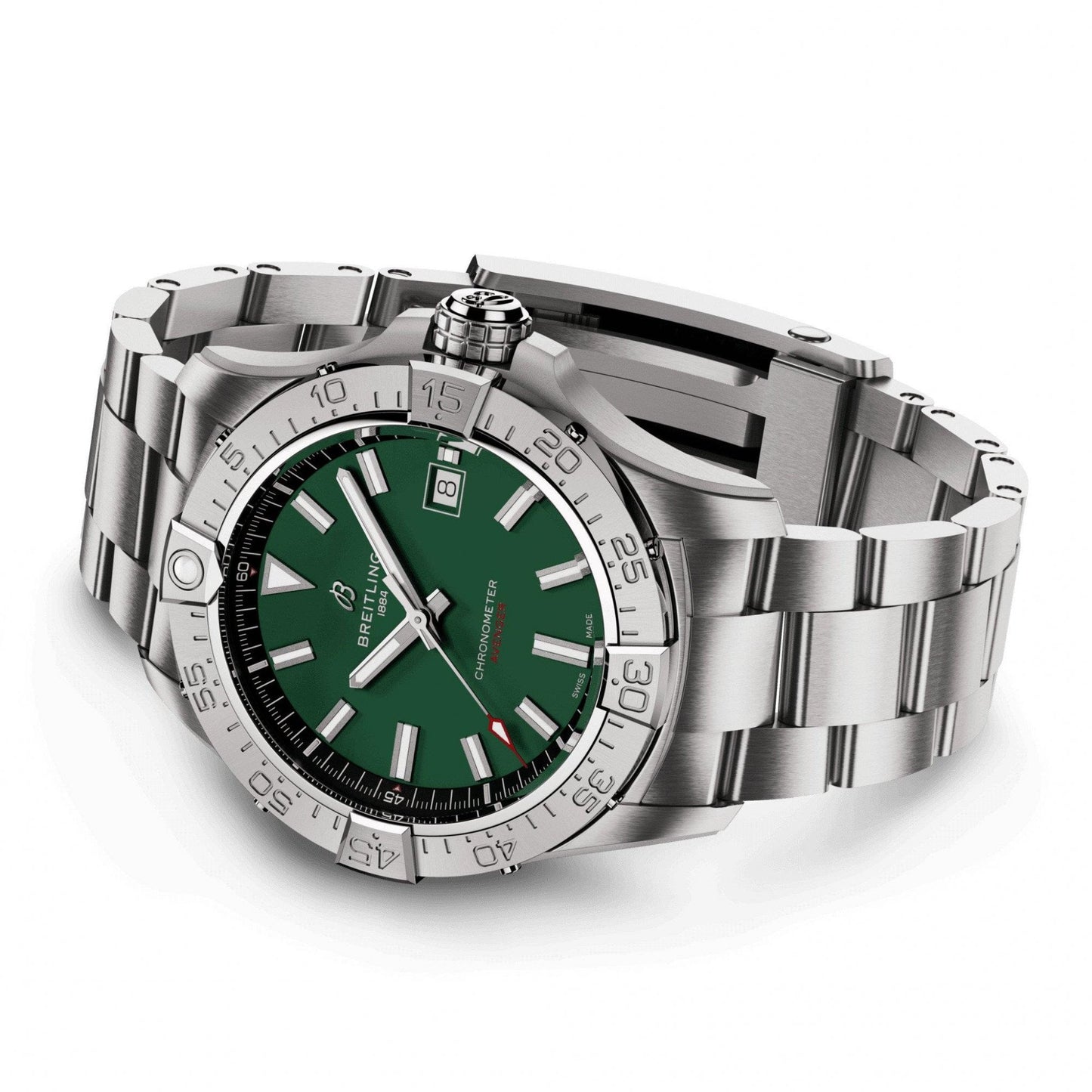 AVENGER AUTOMATIC 42 | 42mm Steel Case Green Dial