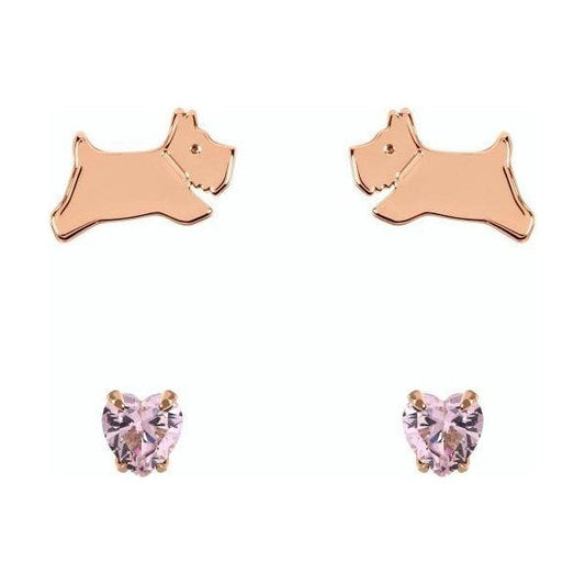 Rose Gold Moonstone Set