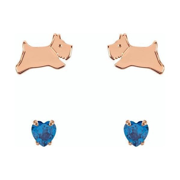 Rose Gold Tanzanite Set